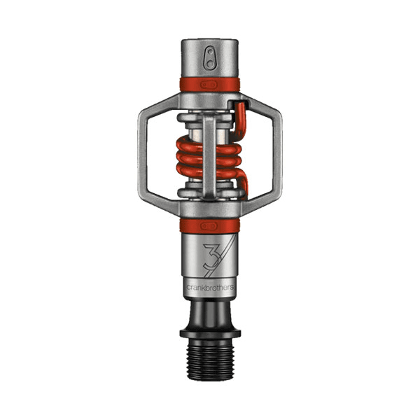 Pedales Crankbrothers Eggbeater 3 color rojo - Raudor ¡Rompe tu propio récord!
